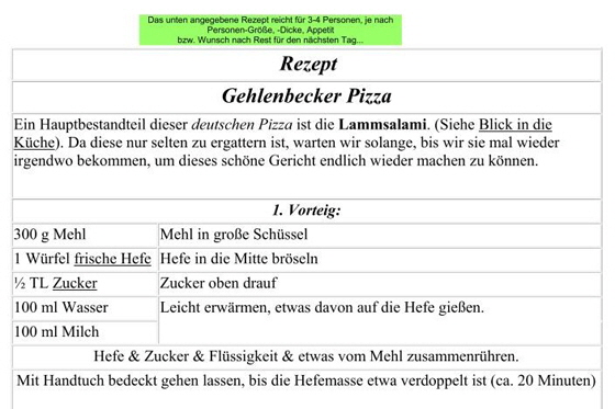 Rezept-Gehlenbecker Pizza